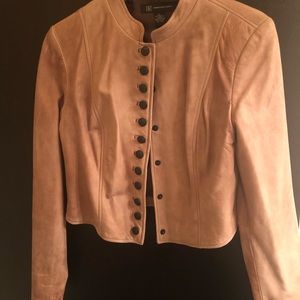 Leather jacket, lightweight